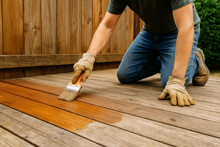 Deck and fence repair and upkeep services in Savannah GA