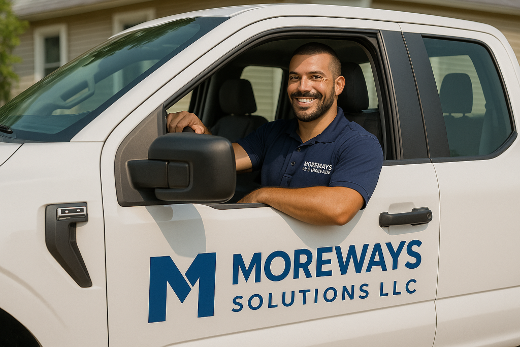 Moreways Solutions LLC service truck driving Savannah GA