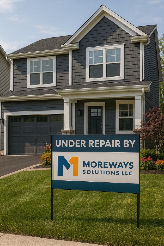 Moreways Solutions LLC residential house repairs Savannah GA