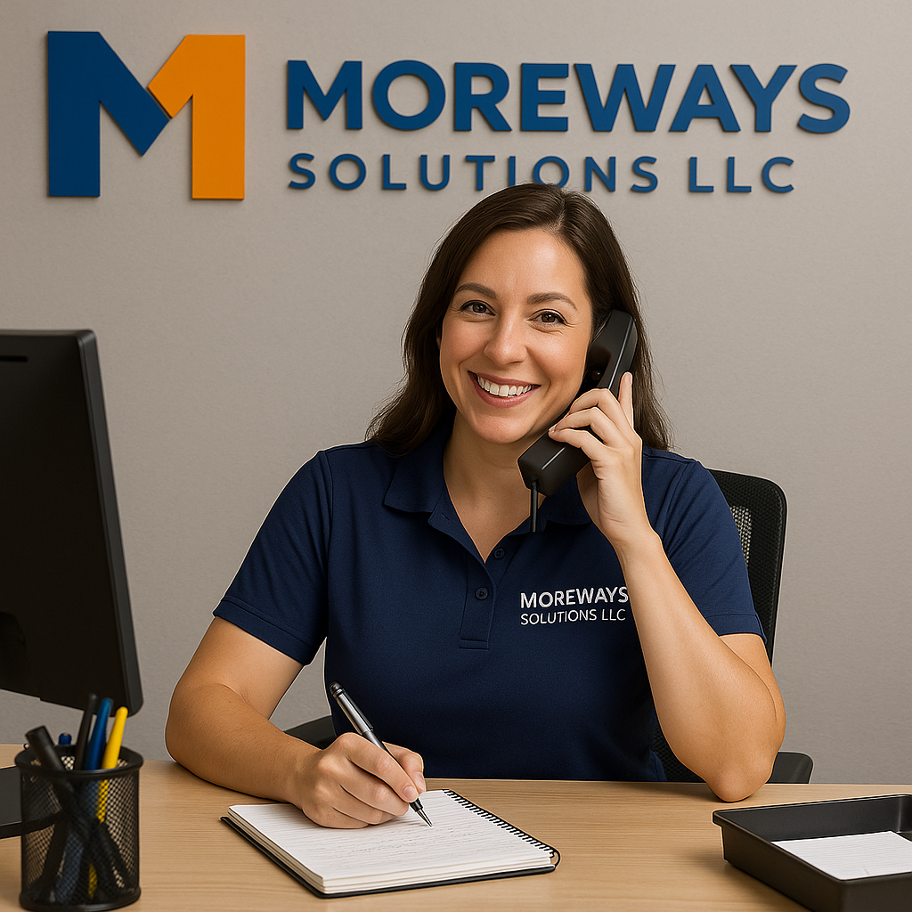 Moreways Solutions LLC receptionist office Savannah GA handyman company