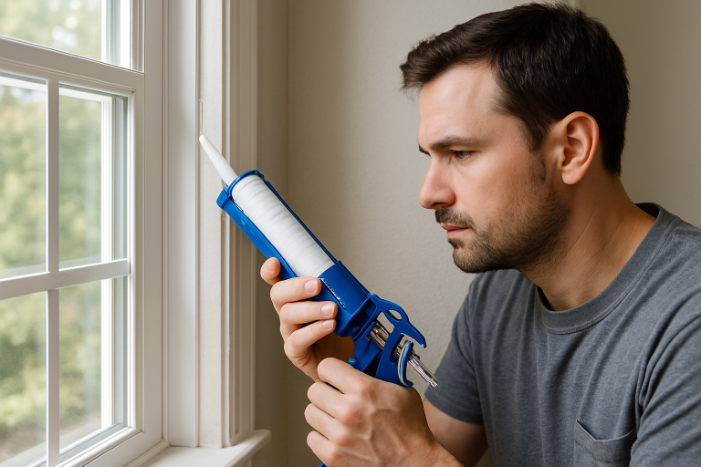 Fixing drafty windows and doors handyman repair Savannah GA